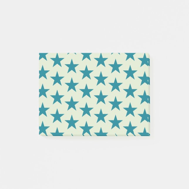 Stars Pattern 6 Post-it Notes (Front)