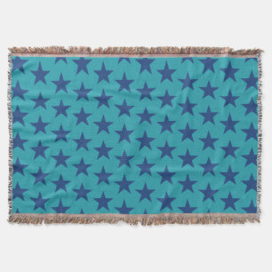 Stars Pattern 8 Throw Blanket