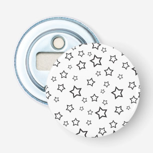 Stars pattern bottle opener