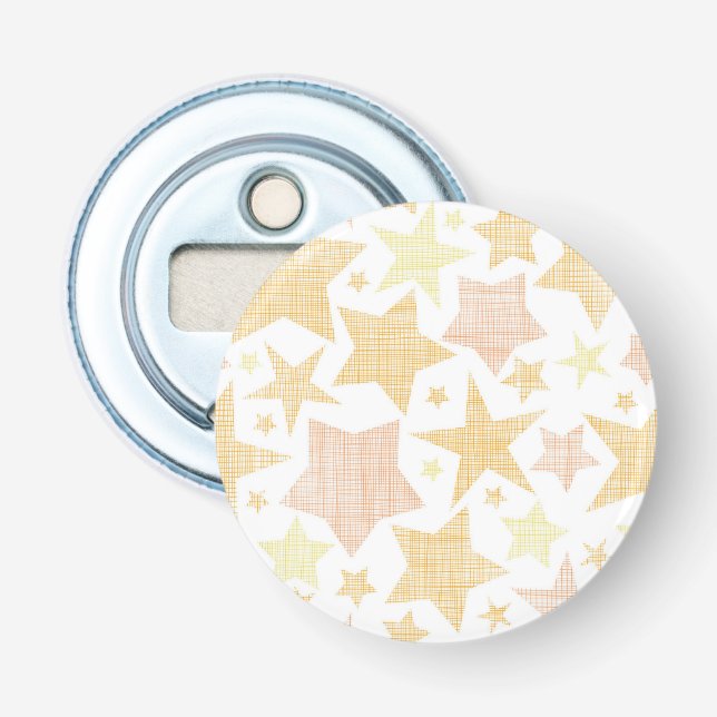 Stars pattern bottle opener (Front)