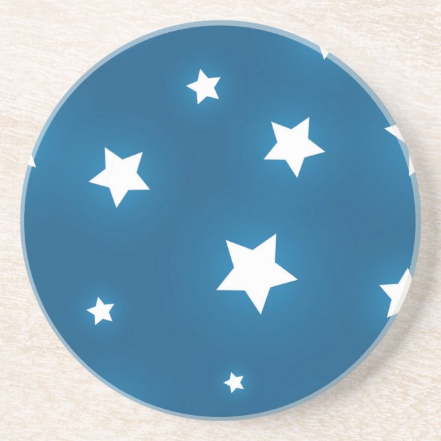 Stars pattern coaster (Front)