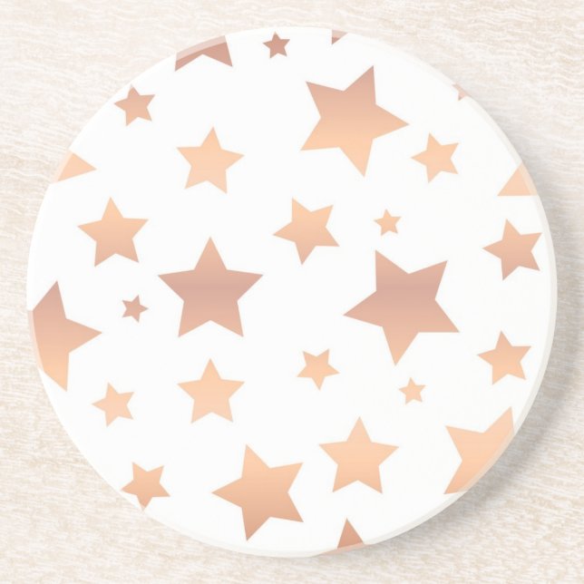 Stars pattern coaster (Front)
