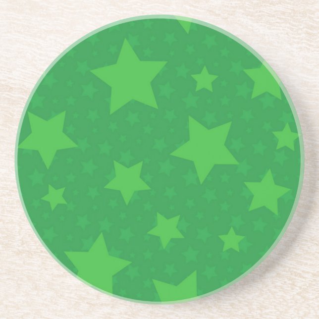 Stars pattern coaster (Front)