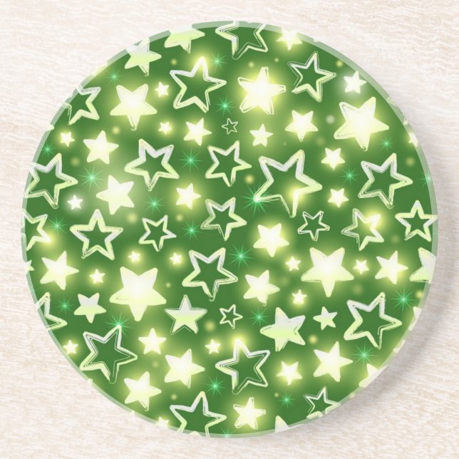 Stars pattern coaster (Front)