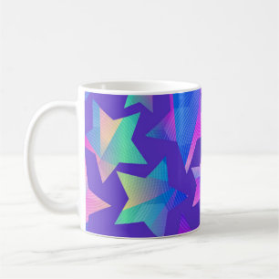 Stars pattern coffee mug