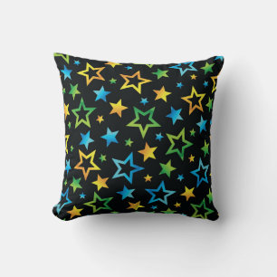 Stars pattern cushion