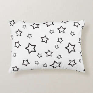 Stars pattern decorative cushion