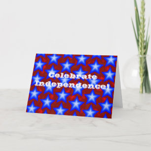 Stars Pattern Design Card