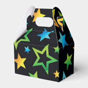 Stars pattern favour box
