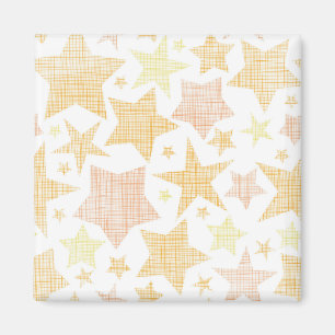 Stars pattern magnet