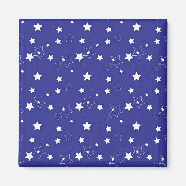 Stars pattern magnet (Front)
