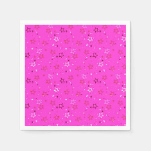 Stars pattern napkin