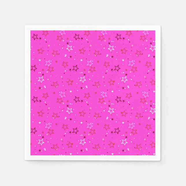 Stars pattern napkin (Front)