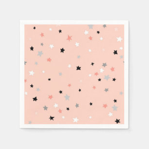 Stars pattern napkin