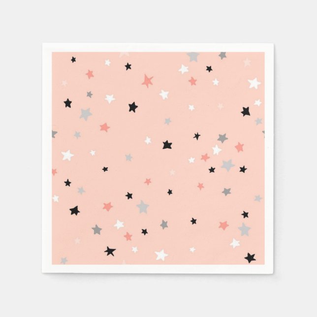 Stars pattern napkin (Front)