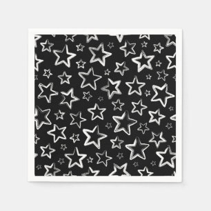 Stars pattern napkin