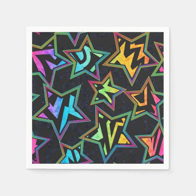 Stars pattern napkin (Front)