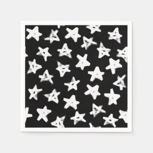Stars pattern napkin