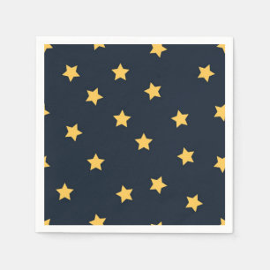 Stars pattern napkin