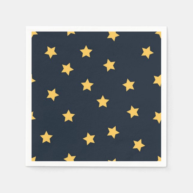 Stars pattern napkin (Front)