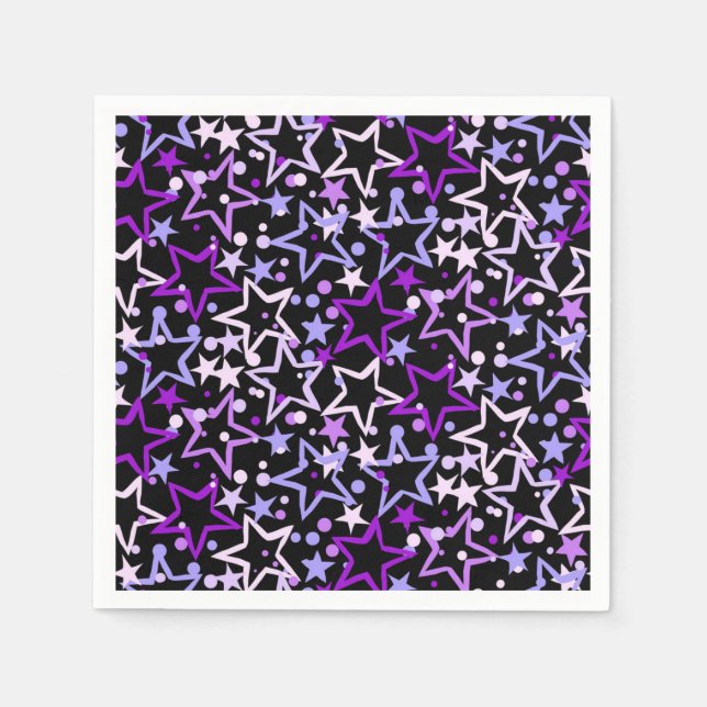 Stars pattern napkin (Front)