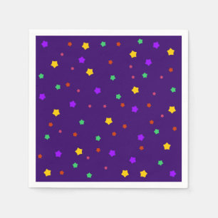 Stars pattern napkin