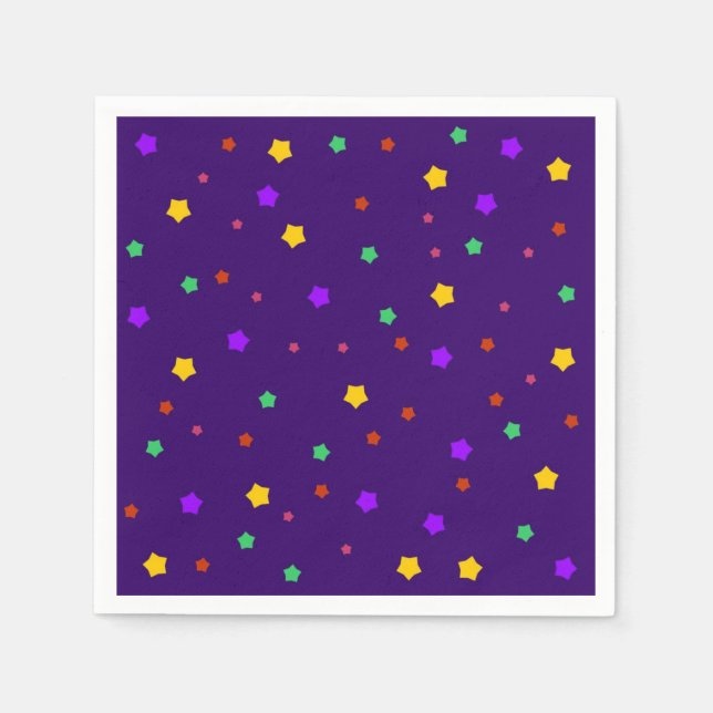 Stars pattern napkin (Front)