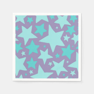 Stars pattern napkin