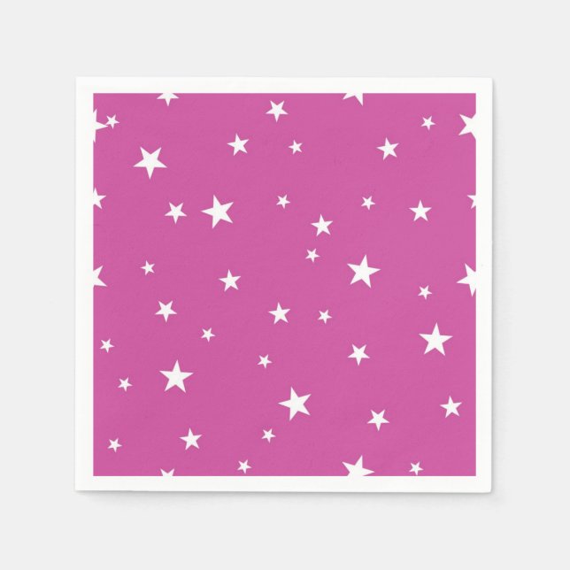 Stars pattern napkin (Front)