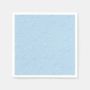 Stars pattern napkin