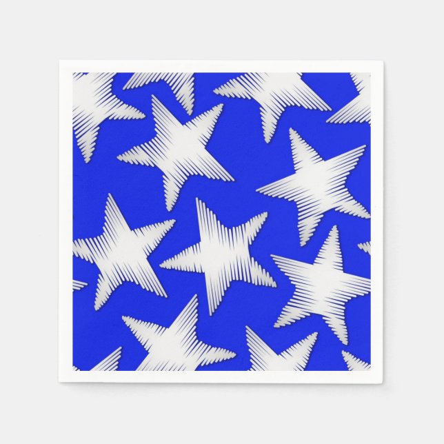 Stars pattern napkin (Front)