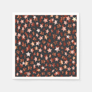 Stars pattern napkin