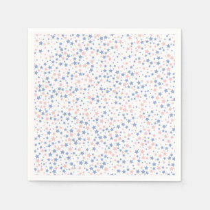 Stars pattern napkin