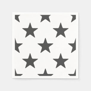 Stars pattern napkin