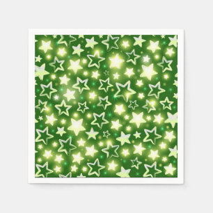 Stars pattern napkin