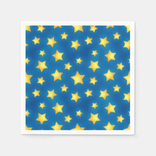Stars pattern napkin