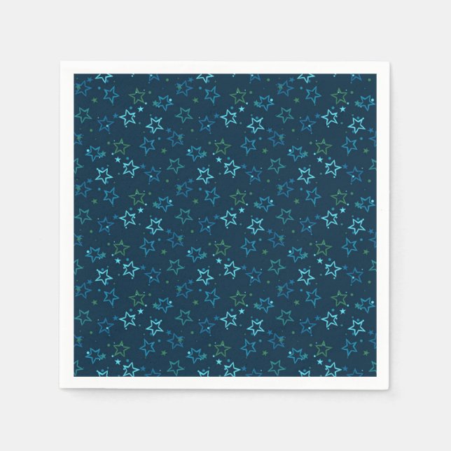 Stars pattern napkin (Front)