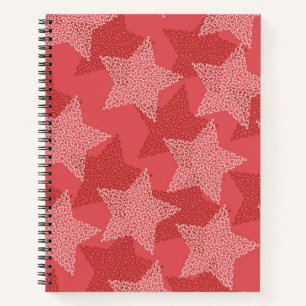 Stars pattern notebook