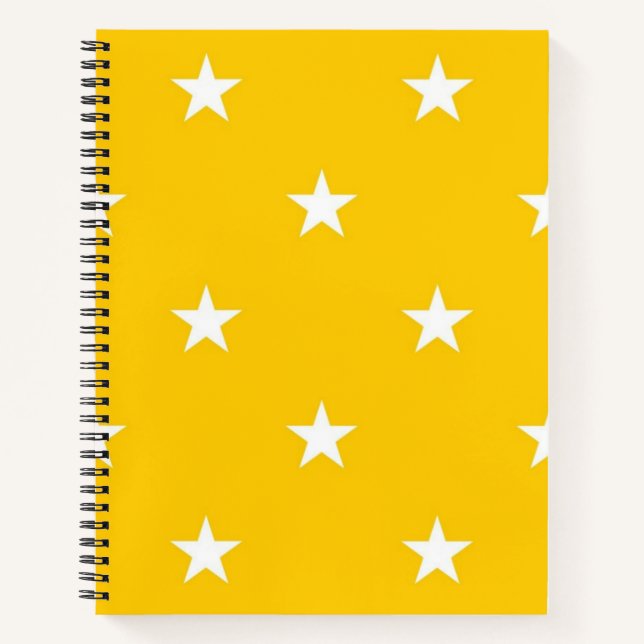 Stars pattern notebook (Front)