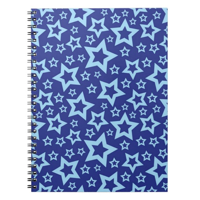 Stars pattern notebook (Front)