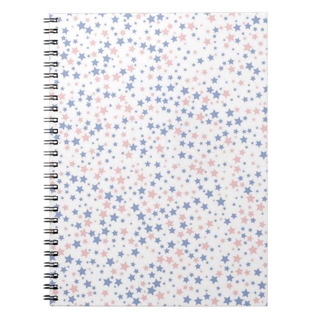 Stars pattern notebook (Front)