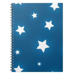 Stars pattern notebook