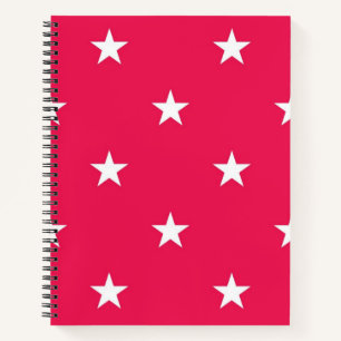 Stars pattern notebook