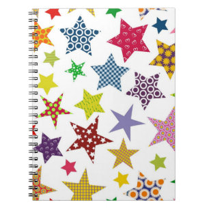 Stars pattern notebook