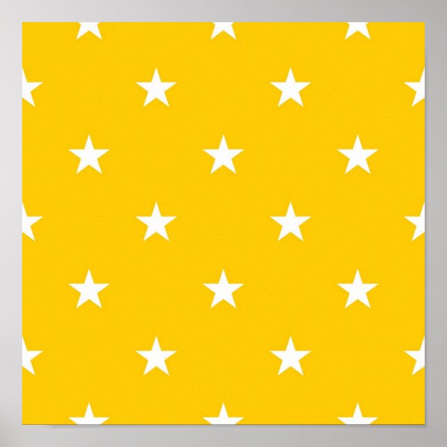 Stars pattern poster (Front)
