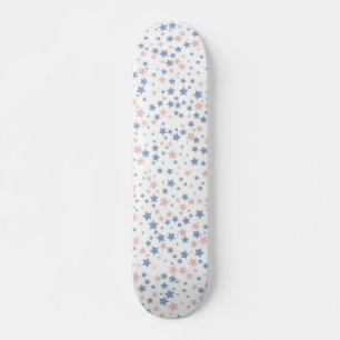 Stars pattern skateboard