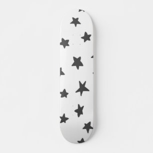 Stars pattern skateboard