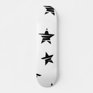 Stars pattern skateboard