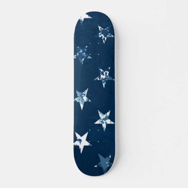 Stars pattern skateboard (Front)