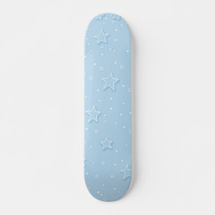 Stars pattern skateboard